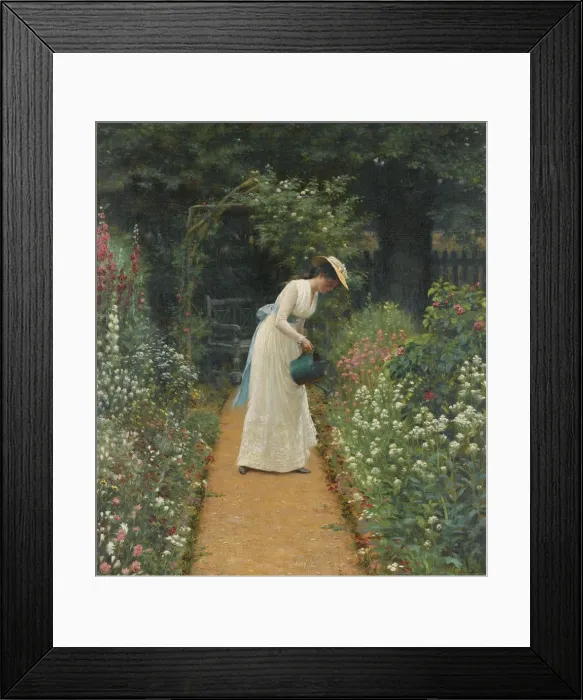 Framed Print : My Ladys Garden Framed Print : My Ladys Garden