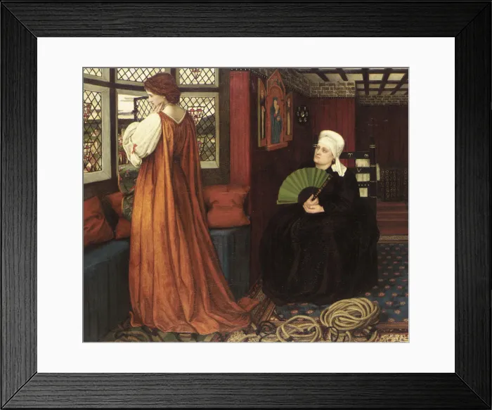 Framed Print : Juliet and her Nurse Framed Print : Juliet and her Nurse