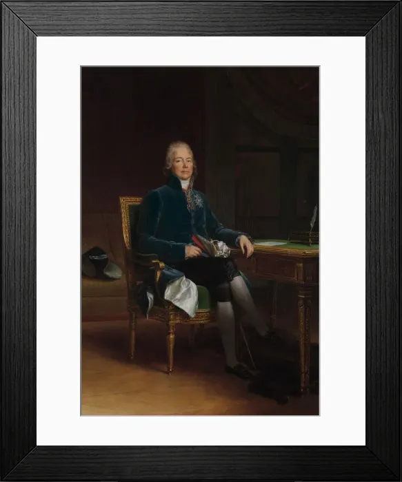Framed Print : Charles Maurice de Talleyrand Perigord (1754-1838), Prince de Benevent Framed Print : Charles Maurice de Talleyrand Perigord (1754-1838), Prince de Benevent