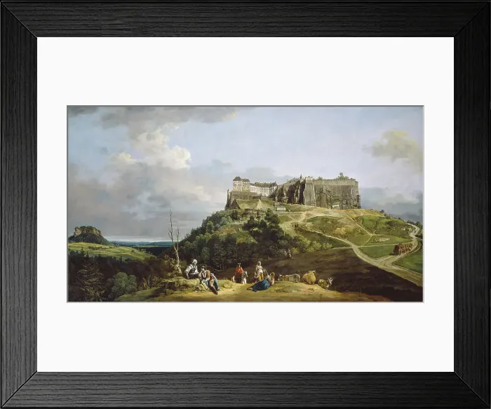 Framed Print : Konigstein Fortress Framed Print : Konigstein Fortress