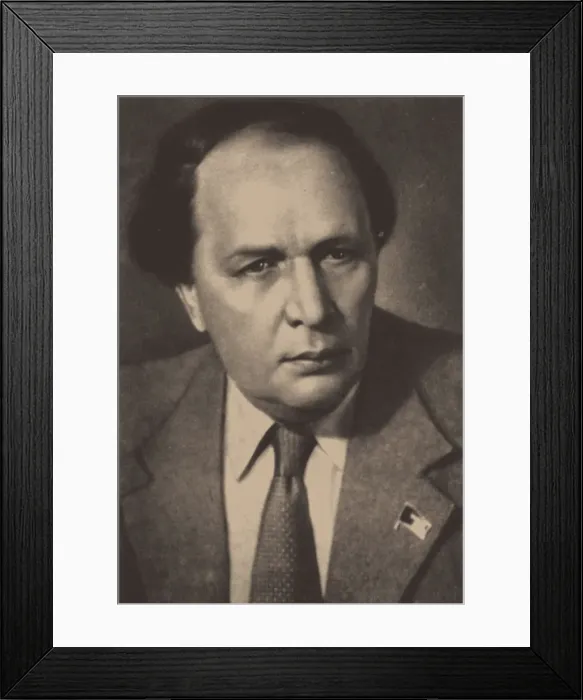 Framed Print : Portrait of the author Count Aleksey Tolstoy (1882-1945) Framed Print : Portrait of the author Count Aleksey Tolstoy (1882-1945)