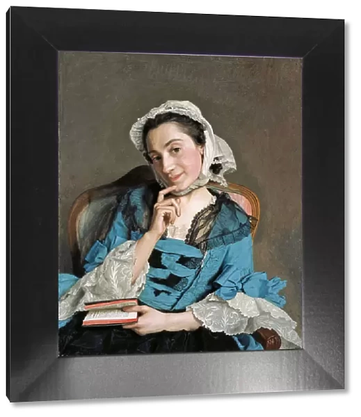 Portrait of Louise d Epinay (1726-1783)
