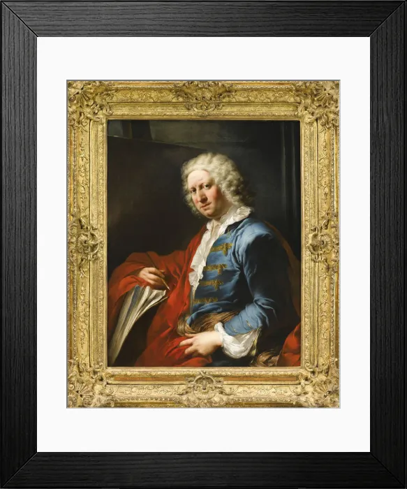 Framed Print : Portrait of the artist Giovanni Paolo Panini (1691-1765) Framed Print : Portrait of the artist Giovanni Paolo Panini (1691-1765)