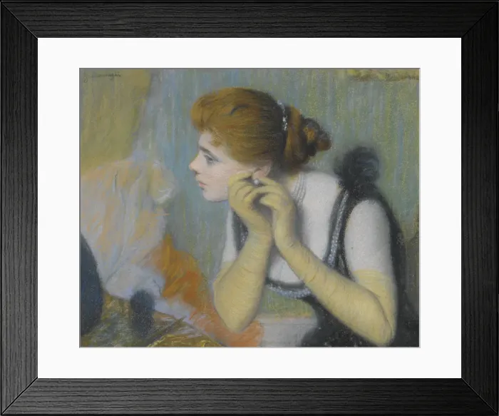 Framed Print : The Pearl. Private Collection Framed Print : The Pearl. Private Collection