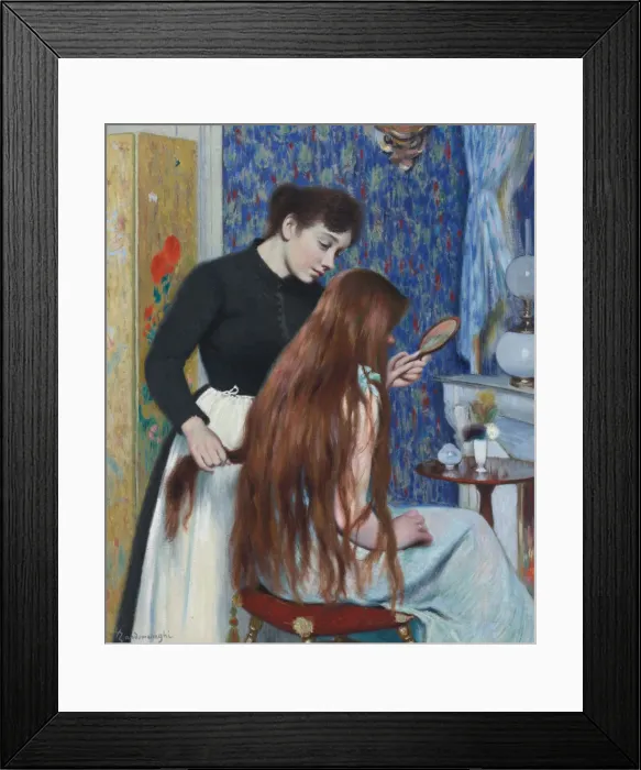 Framed Print : Coiffeur. Private Collection Framed Print : Coiffeur. Private Collection