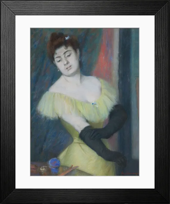 Framed Print : The Black Gloves Framed Print : The Black Gloves