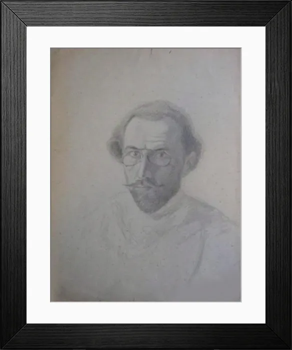 Framed Print : Self-Portrait Framed Print : Self-Portrait