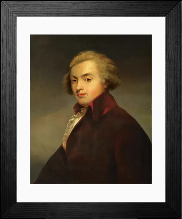 Framed Print : Portrait of the composer Wolfgang Amadeus Mozart (1756-1791) Framed Print : Portrait of the composer Wolfgang Amadeus Mozart (1756-1791)