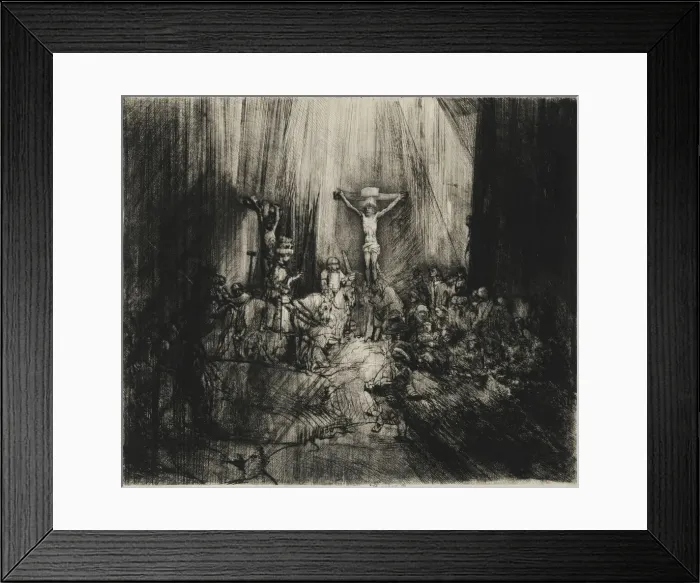 Framed Print : The Three Crosses Framed Print : The Three Crosses