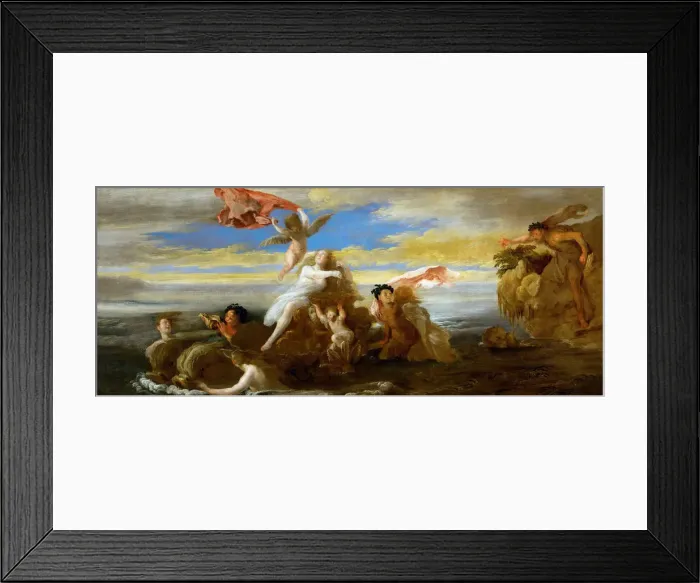 Framed Print : Galatea and Polyphemus Framed Print : Galatea and Polyphemus