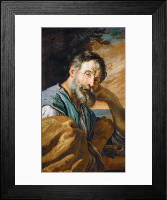 Framed Print : Repentance of Saint Peter Framed Print : Repentance of Saint Peter