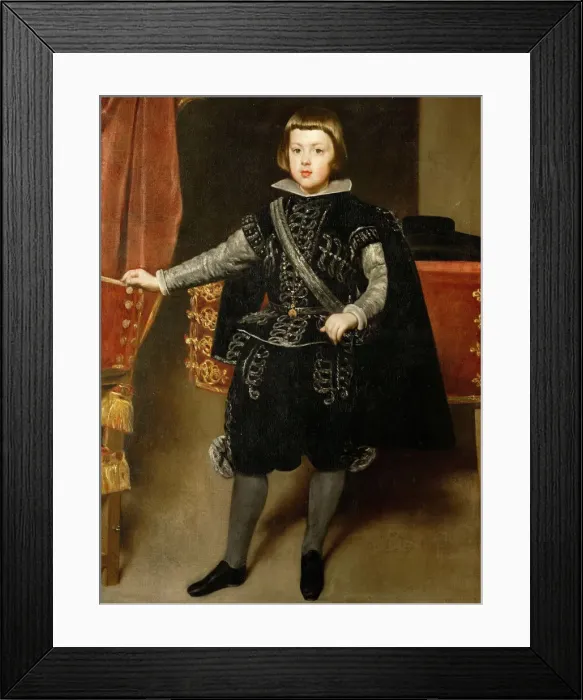 Framed Print : Portrait of Infant Balthasar Charles (1629-1646) Framed Print : Portrait of Infant Balthasar Charles (1629-1646)