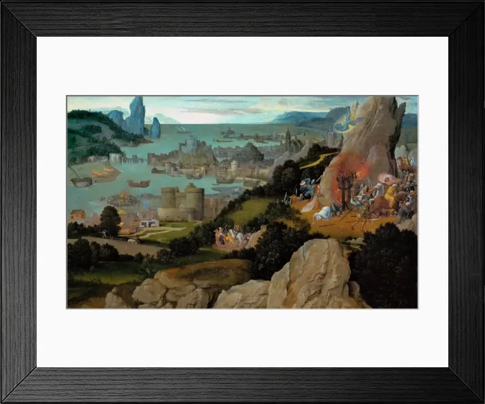 Framed Print : The Martyrdom of Saint Catherine