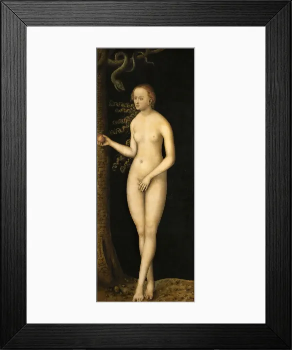 Framed Print : The Fall of Man: Eve