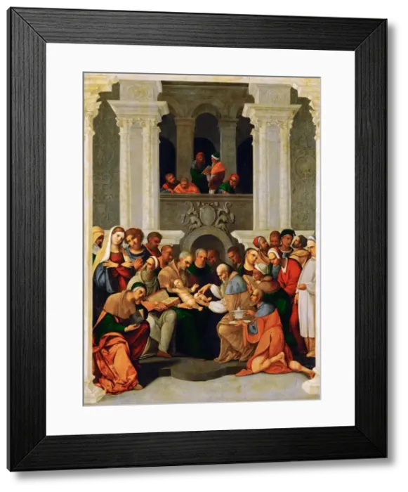 Framed Print : Die Beschneidung Christi Framed Print : Die Beschneidung Christi
