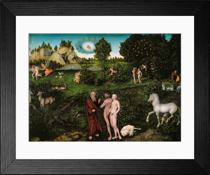 Framed Print : Paradise. Found in the Collection of Art History Museum, Vienne Framed Print : Paradise. Found in the Collection of Art History Museum, Vienne