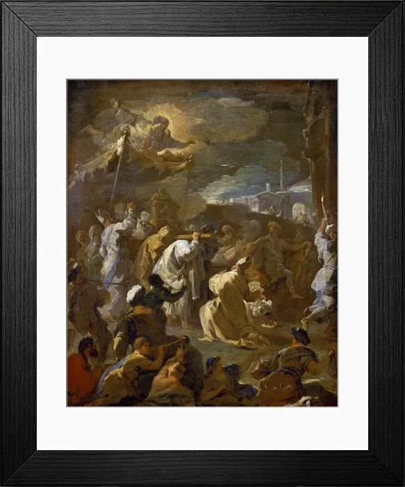 Framed Print : King David bearing the Ark of the Covenant into Jerusalem Framed Print : King David bearing the Ark of the Covenant into Jerusalem