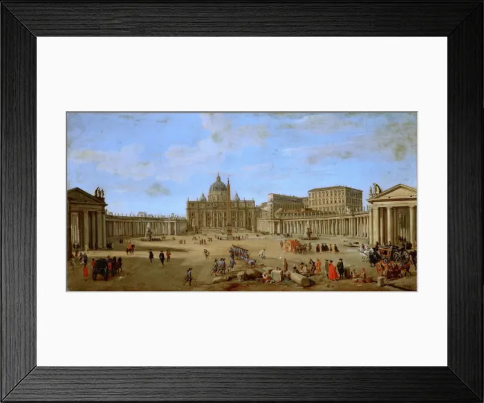 Framed Print : Piazza San Pietro, Rome Framed Print : Piazza San Pietro, Rome