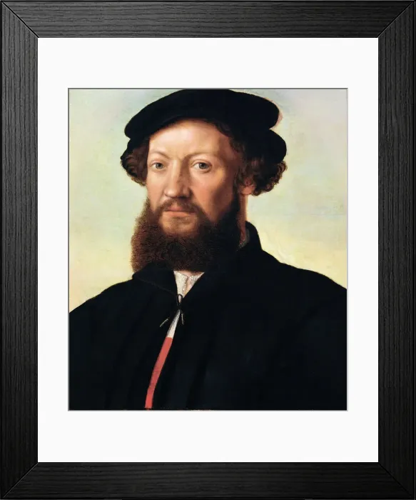 Framed Print : Portrait of a Man