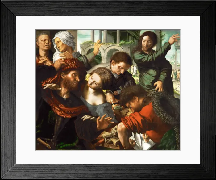 Framed Print : The Vocation of Saint Matthew Framed Print : The Vocation of Saint Matthew