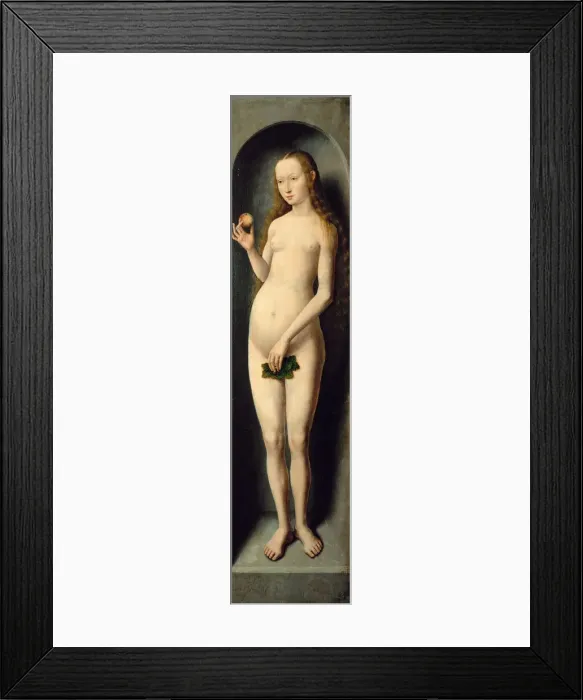 Framed Print : Eve. Side Wing of the Small Triptych of St. John the Baptist Framed Print : Eve. Side Wing of the Small Triptych of St. John the Baptist