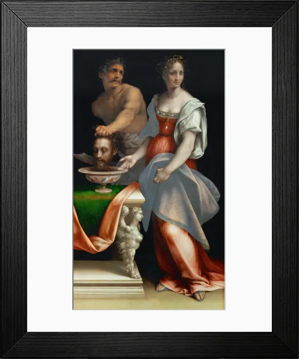 Framed Print : Salome with the Head of John the Baptist Framed Print : Salome with the Head of John the Baptist