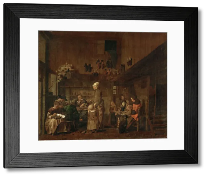Framed Print : The Shoemakers Workshop Framed Print : The Shoemakers Workshop