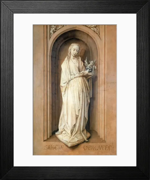 Framed Print : Saint Genevieve Framed Print : Saint Genevieve