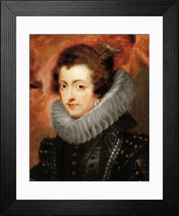 Framed Print : Portrait of Elisabeth of France (1602-1644), Queen consort of Spain Framed Print : Portrait of Elisabeth of France (1602-1644), Queen consort of Spain