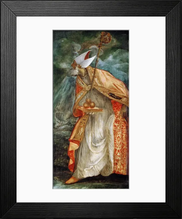 Framed Print : Saint Nicholas of Bari Framed Print : Saint Nicholas of Bari