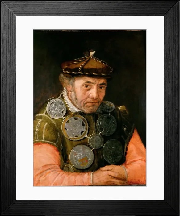 Framed Print : Portrait of a Guild Officer Framed Print : Portrait of a Guild Officer