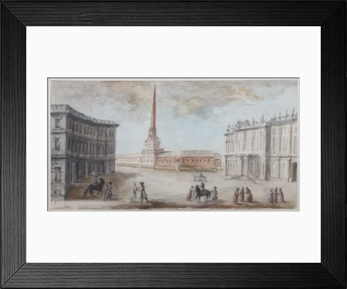 Framed Print : The Palace Square in Saint Petersburg Framed Print : The Palace Square in Saint Petersburg