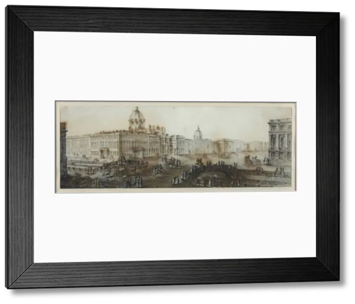 Framed Print : Nevsky Prospekt near the Catherine Canal in Saint Petersburg Framed Print : Nevsky Prospekt near the Catherine Canal in Saint Petersburg