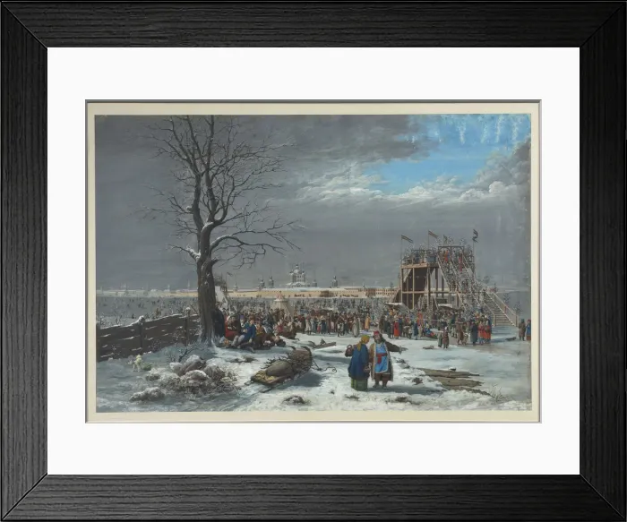 Framed Print : The roller coasters on the Neva near the Smolny Convent in Saint Petersburg Framed Print : The roller coasters on the Neva near the Smolny Convent in Saint Petersburg