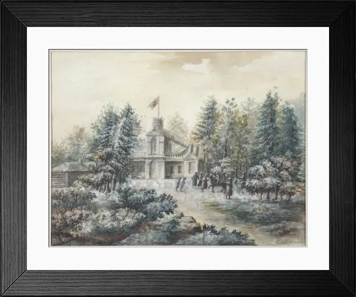 Framed Print : Krak house in Pavlovsk Framed Print : Krak house in Pavlovsk