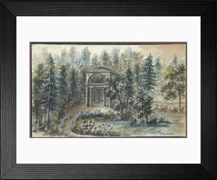 Framed Print : Pavilion in memory of Frederica, sister of Empress Maria Feodorovna, in Pavlovsk Framed Print : Pavilion in memory of Frederica, sister of Empress Maria Feodorovna, in Pavlovsk