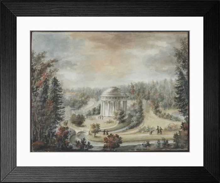 Framed Print : View of the Friendship Temple in Pavlovsk Framed Print : View of the Friendship Temple in Pavlovsk
