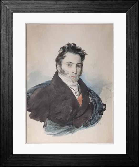 Framed Print : Portrait of Alexander Ivanovich Ribeaupierre (1781-1865) Framed Print : Portrait of Alexander Ivanovich Ribeaupierre (1781-1865)