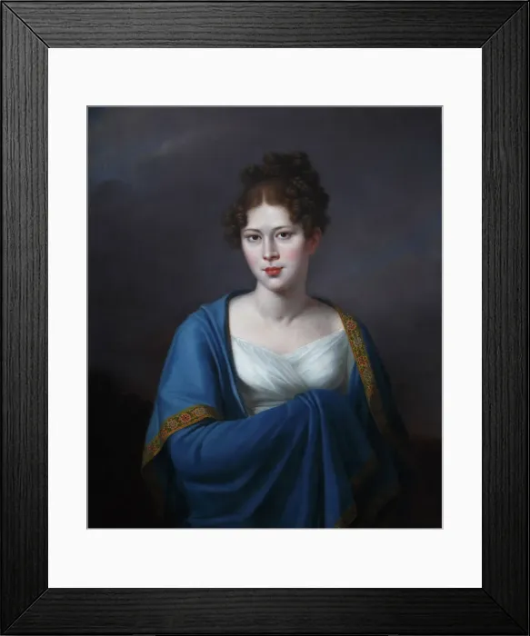 Framed Print : Portrait of Countess Sofia Petrovna Lobanova-Rostovskaya (1798-1825), nee Lopukhina Framed Print : Portrait of Countess Sofia Petrovna Lobanova-Rostovskaya (1798-1825), nee Lopukhina