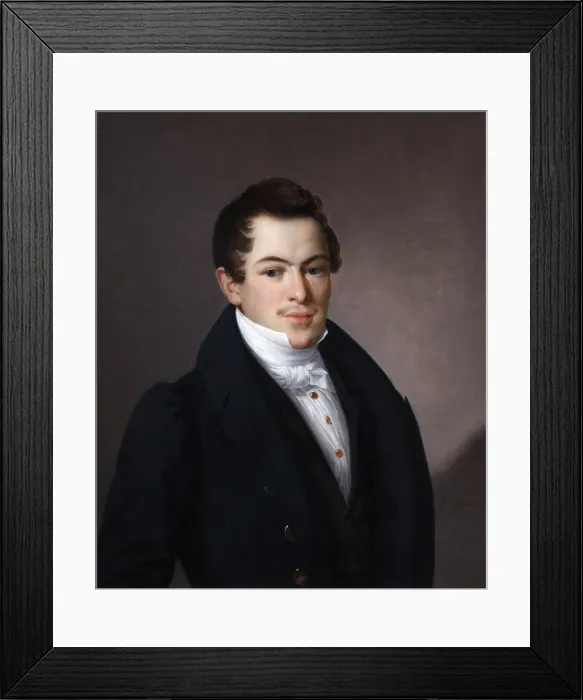 Framed Print : Portrait of N. P. Naumov Framed Print : Portrait of N. P. Naumov