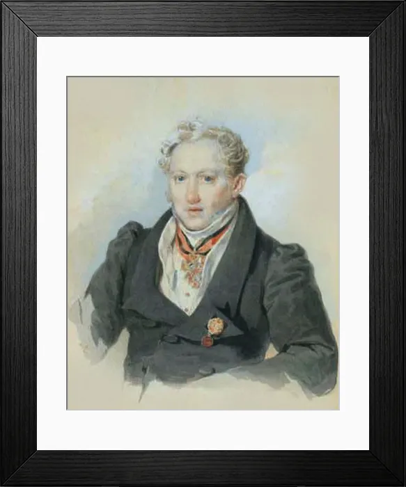 Framed Print : Alexander Ivanovich Blok (1786-1848) Framed Print : Alexander Ivanovich Blok (1786-1848)