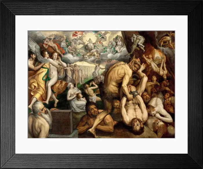 Framed Print : The Last Judgment