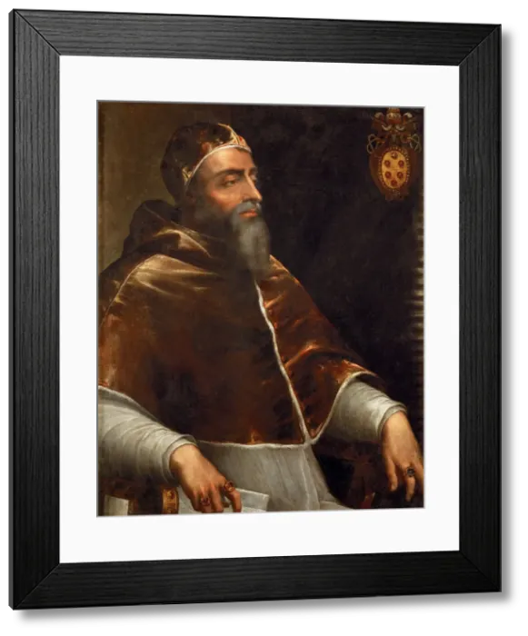 Framed Print : Portrait of Pope Clement VII (1478-1534) Framed Print : Portrait of Pope Clement VII (1478-1534)