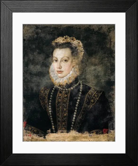 Framed Print : Elisabeth of Valois (1545-1568), Queen of Spain Framed Print : Elisabeth of Valois (1545-1568), Queen of Spain