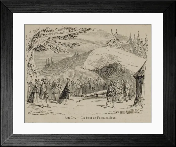 Framed Print : Scene from the Opera Don Carlos by Giuseppe Verdi. Paris, Theatre de l Opera-Le Peletier, 11. 03. 1867 Framed Print : Scene from the Opera Don Carlos by Giuseppe Verdi. Paris, Theatre de l Opera-Le Peletier, 11. 03. 1867