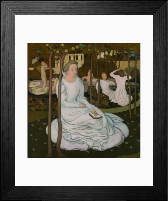 Framed Print : The Orchard of the Wise Virgins, 1893