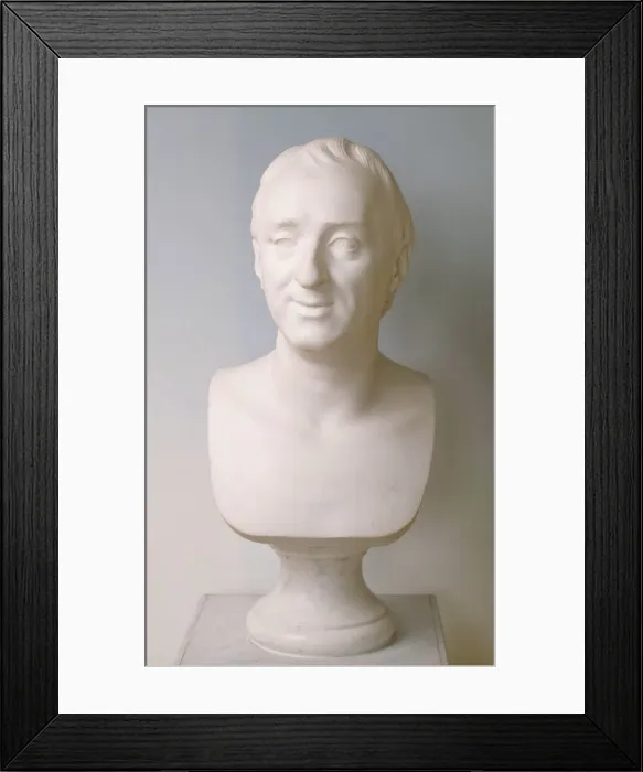 Framed Print : Denis Diderot, 1772 Framed Print : Denis Diderot, 1772