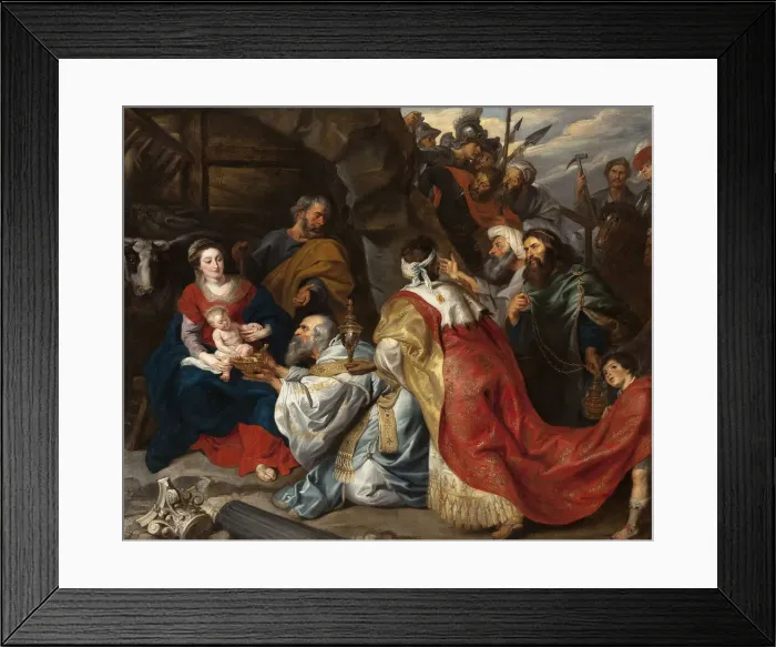 Framed Print : The Adoration of the Magi, c. 1620 Framed Print : The Adoration of the Magi, c. 1620