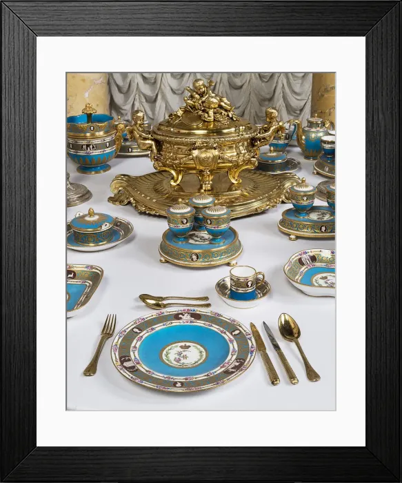 Framed Print : The Cameo Service, 1778 Framed Print : The Cameo Service, 1778