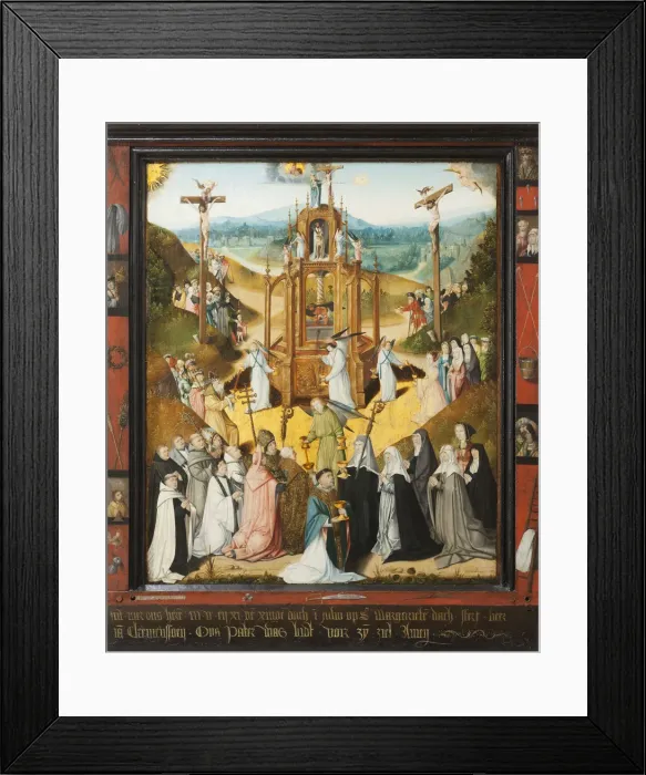 Framed Print : The Fountain of Life. Epitaph for Father Clemenssoen, 1511 Framed Print : The Fountain of Life. Epitaph for Father Clemenssoen, 1511